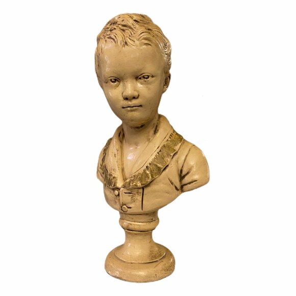Portrait Bust of Boy Statue - Picture 12 of 15